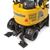 Komatsu PW138MR-11 Wheeled Excavator, 1:50 Diecast Construction Replica, Universal Hobbies UH8190