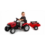 Case IH Maxxum CVX 130 Pedal Tractor by Falk with Trailer, Ride-on for Kids ages 2+ FA961B