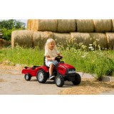 Case IH Maxxum CVX 130 Pedal Tractor by Falk with Trailer, Ride-on for Kids ages 2+ FA961B