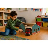 Wooden farm play set
