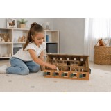 Wooden Horse Stable Toy